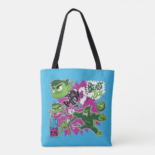 Bolso De Tela ¡Los titanes adolescentes van! muchacho