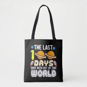 Bolso De Tela Los últimos 100 días han sido fuera de este mundo