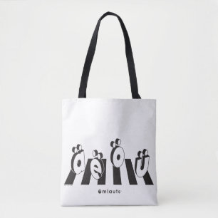 Bolso De Tela “Los Umlauts™ Cruzando”