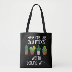 Bolso De Tela Los únicos pinchazos digno de tratar del cactus