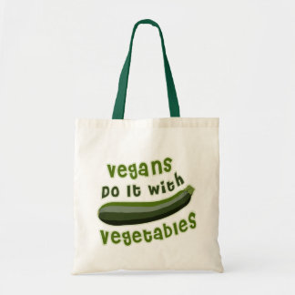 Bolso De Tela Los veganos lo hacen con las verduras