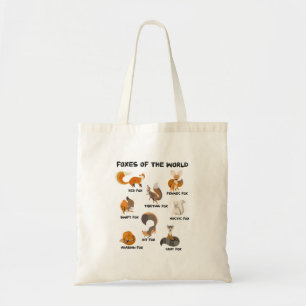 Bolso De Tela Los zorros del mundo, la zorra de la copa, engendr