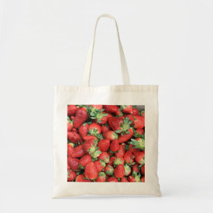 Bolso De Tela Lote de fresas de jugo rojo