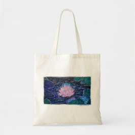 Bolso De Tela Loto en Agua Oscura