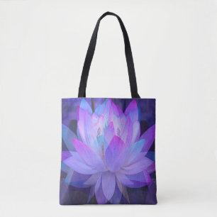 Bolso De Tela Lotus en azul…
