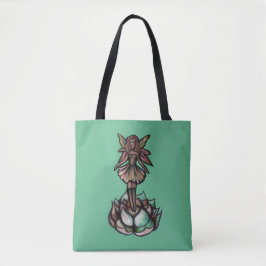 Bolso De Tela Lotus Flower Fairy