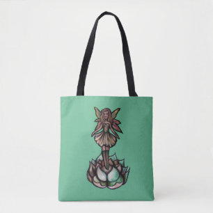 Bolso De Tela Lotus Flower Fairy