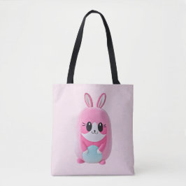 Bolso De Tela Lou Lou. Una criatura cariñosa, rosa