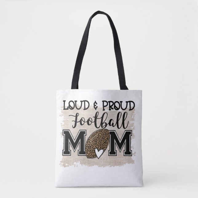 Bolso De Tela Loud and Orud FootMom (Anverso)