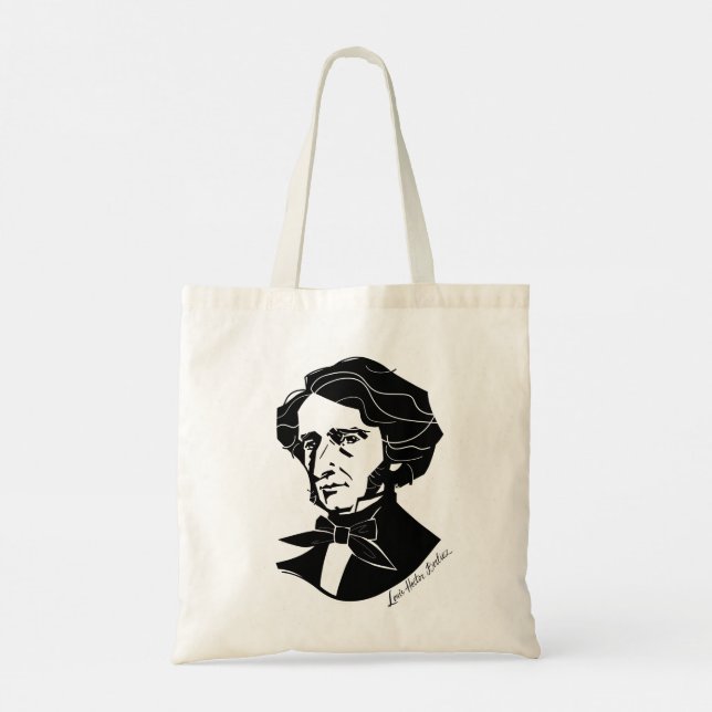 Bolso De Tela Louis-Hector Berlioz (Reverso)