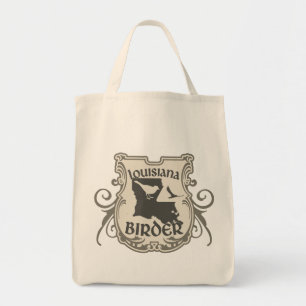 Bolso De Tela Louisiana Birder