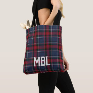 Bolso De Tela Louth Tartán Plaid personalizado del condado irlan