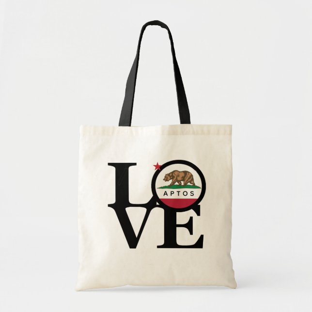 Bolso De Tela LOVE Aptos Tote Bag (Frente)