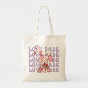 Bolso De Tela Love Babe Valentine Bunny