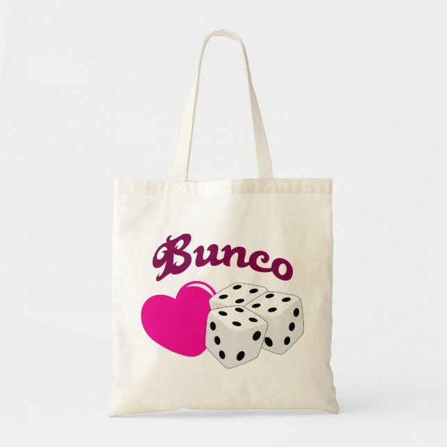 Bolso De Tela Love Bunco (Frente)