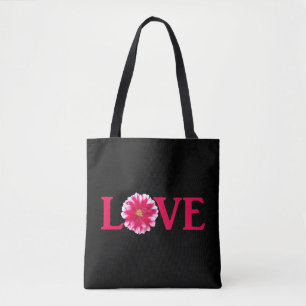 Bolso De Tela Love Dahlia