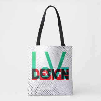 Bolso De Tela Love Design - Retro Color Mix II Edition Tote Bag