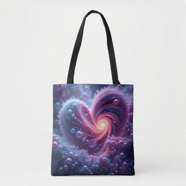 Bolso De Tela Love Divine (Anverso)