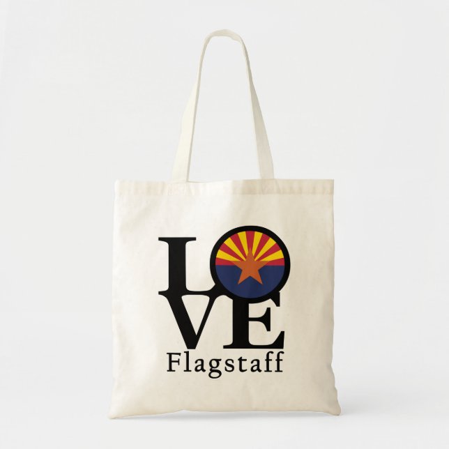 Bolso De Tela LOVE Flagstaff (Frente)