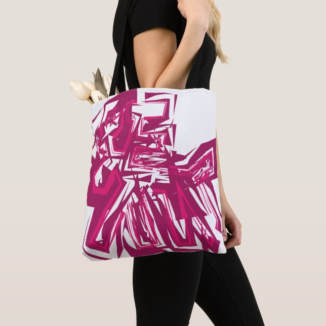 Bolso De Tela LOVE GEOMESKY ANIMALS deer BY MASANSER (Detalle)