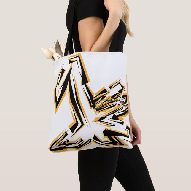Bolso De Tela LOVE GEOMESKY ANIMALS giraffe BY MASANSER (Detalle)