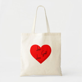 Bolso De Tela Love God Love Totebag