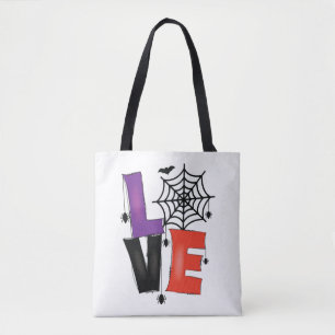 Bolso De Tela Love Halloween