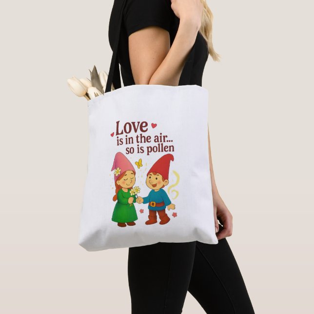 Bolso De Tela Love Is in the Air… So Is Pollen (Detalle)