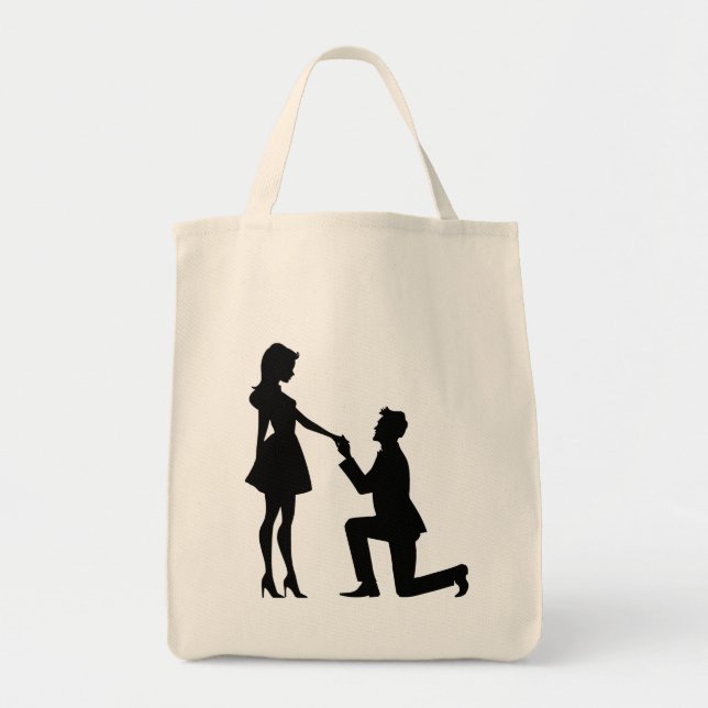 Bolso De Tela Love Nr. 8 (Frente)