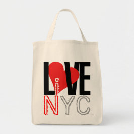 Bolso De Tela Love NYC Live In NYC Bag Red