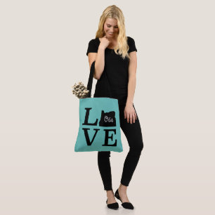Bolso De Tela LOVE Otis Rope Black
