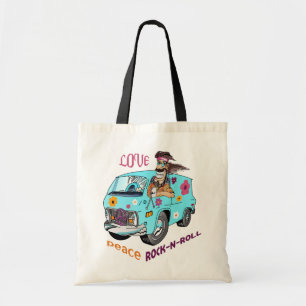Bolso De Tela Love Peace Rock N Roll