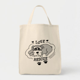 Bolso De Tela Love Rescue - Grocery