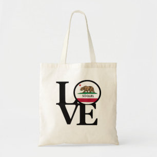 Bolso De Tela LOVE Soquel Tote California