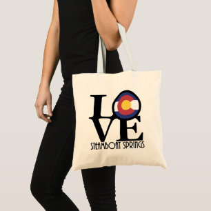 Bolso De Tela LOVE Steamboat Springs