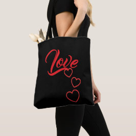 Bolso De Tela Love Tote