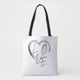 Bolso De Tela LOVE Tote Bag