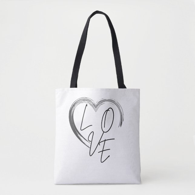 Bolso De Tela LOVE Tote Bag (Anverso)