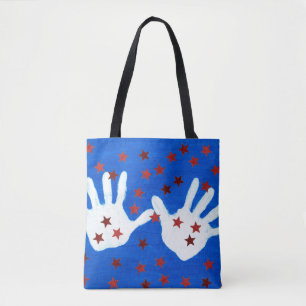 Bolso De Tela Love Tote Bag