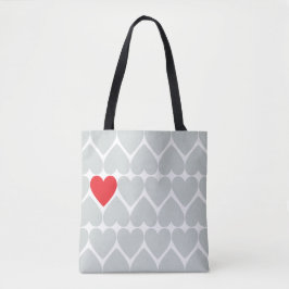 Bolso De Tela Love Tote Bag