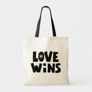 Bolso De Tela Love Wins