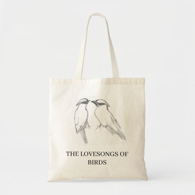 Bolso De Tela Lovebirds Tote Bag (Frente)
