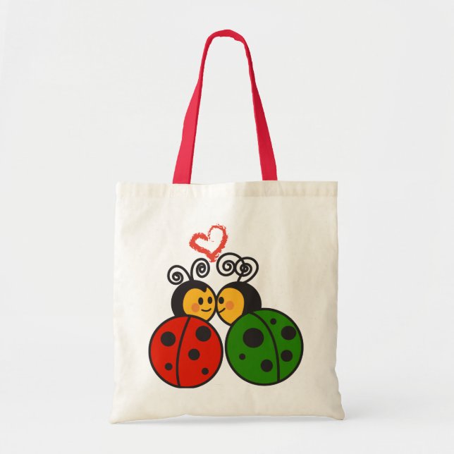 Bolso De Tela lovebug (Frente)
