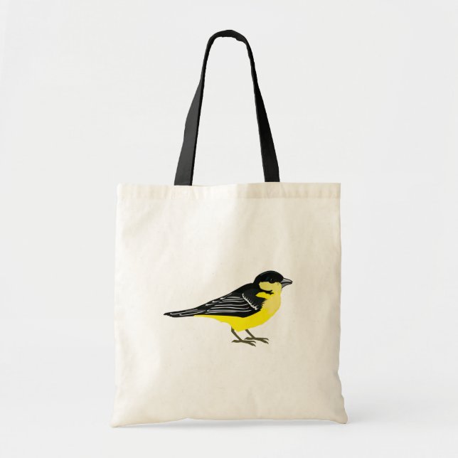 Bolso De Tela Lovely Lesser Goldfinch (Frente)