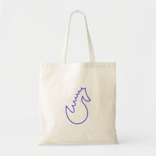 Bolso De Tela Lovely Seahorse