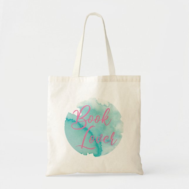 Bolso De Tela Lover de libros (Frente)