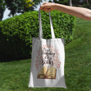 Bolso De Tela Lover de libros