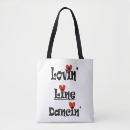 Bolso De Tela Lovin' Line Dancin"
