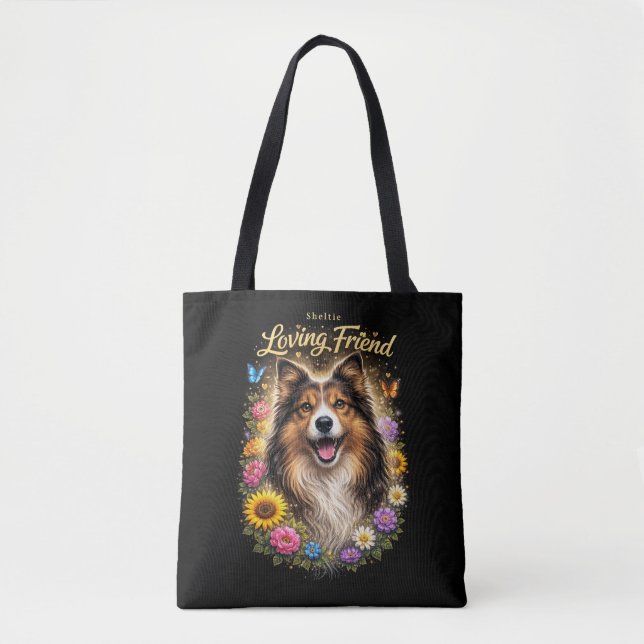 Bolso De Tela Loving Friend (Anverso)