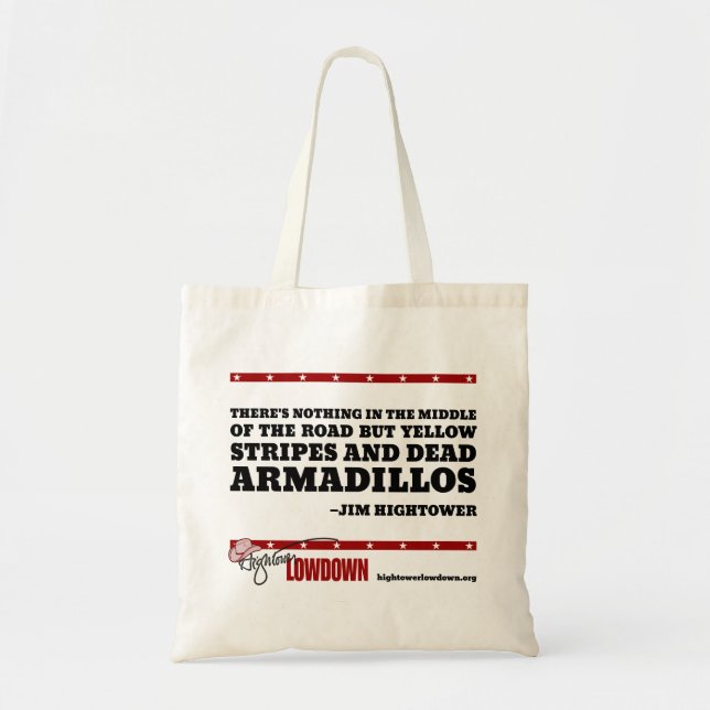 Bolso De Tela Lowdown de Hightower: Nada en el medio (tote) (Frente)